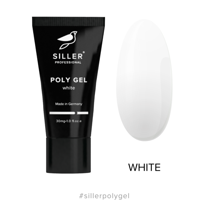 Siller PolyGel – blanc, 30 ml